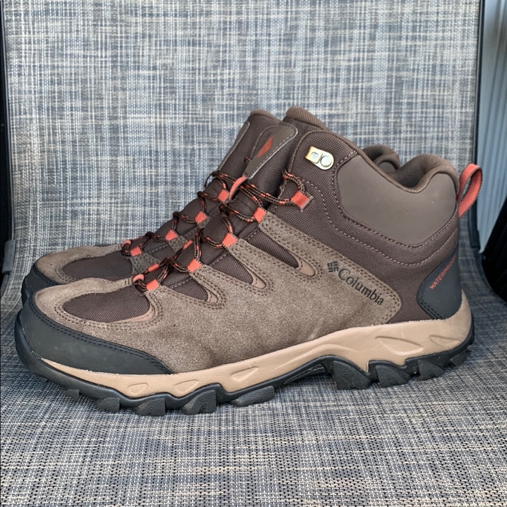 Columbia Buxton Peak Mid Waterproof Hiking Boots Outdoor Shoes Men’s size 12 - Picture 3 of 13